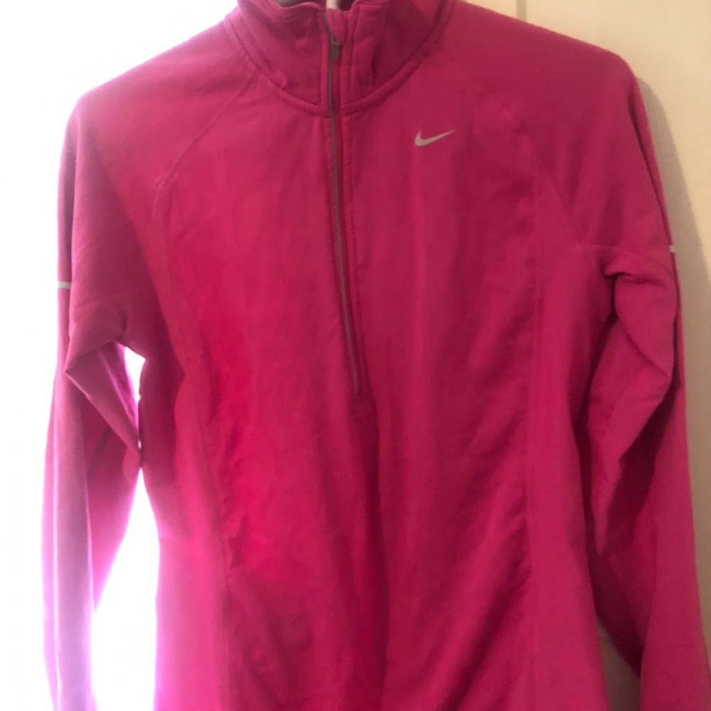 Nike Dry Fit half zip workout top